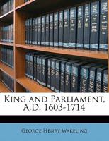 King and Parliament 3337151663 Book Cover