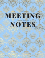 My Boring Meeting Survival Guide and Notes: 8.5x11 Meeting Notebook and Puzzle Book 1086200187 Book Cover