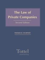 The Law of Private Companies 1845923677 Book Cover