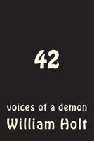 42: voices of a demon 1722027355 Book Cover