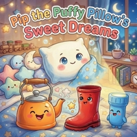 Pip the Puffy Pillow’s Sweet Dreams: Magical Tales of Four Adventurous Friends (The Household Heroes) B0GWWSYG3Q Book Cover