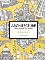 Architecture from Around the World: A Might Could Studios Coloring Book for Adults 1329923510 Book Cover