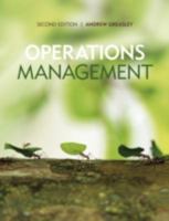 Operations Management 0470012099 Book Cover