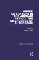 Classical Period : Poetics of Drama (Greek Literature, Volume 3) 0815336845 Book Cover