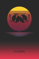 Planner: Disco Dancer 2 Year Weekly Planning Organizer 2020 - 2021 Retro Vintage Vaporwave Sunset Cover January 20 - December 21 Writing Notebook Productive Datebook Calendar Schedule Plan Days, Set G 1702342395 Book Cover