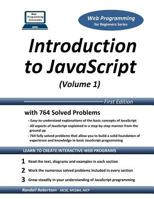 Introduction to JavaScript (Volume 1) 1548277118 Book Cover