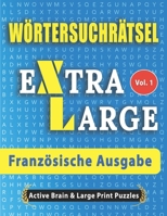 Wörtersuchrätsel - Französische Ausgabe B08HBKJXRT Book Cover