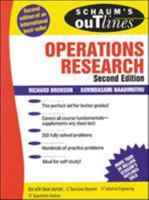 Schaum's Outline of Operations Research 0070079773 Book Cover