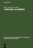 Lineare Algebra: 11., Uberarbeitete Auflage (De Gruyter Lehrbuch) 3110074095 Book Cover