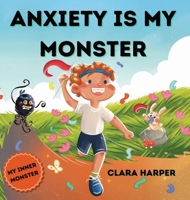 Anxiety Is My Monster : Children's Picture Book on Overcoming Worry, Fear, Stress, and Management of Big Emotions (Social Emotional Learning) (My Inner Monster Series) 196677303X Book Cover