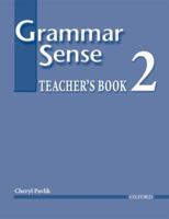 Grammar Sense 2 Teacher's Book: with Test CD 0194397041 Book Cover