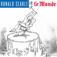 Ronald Searle in Le Monde 0226744086 Book Cover