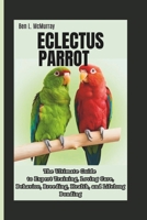 ECLECTUS PARROT: The Ultimate Guide to Expert Training, Loving Care, Behavior, Breeding, Health, and Lifelong Bonding B0DQSN9MS7 Book Cover