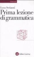 Prima lezione di grammatica 8842079197 Book Cover