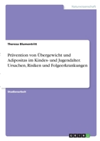 Prävention von Übergewicht und Adipositas im Kindes- und Jugendalter. Ursachen, Risiken und Folgeerkrankungen 3346290344 Book Cover