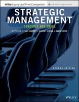 Strategic Management: Concepts and Cases 2nd Edition Loose-Leaf Print Companion 1119411602 Book Cover