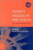 Poverty, Inequality and Health: An International Perspective 0192631969 Book Cover