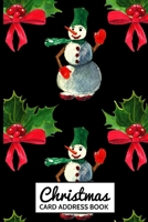 Christmas Card Address Book: A 6 Year List Organizer Book 1691376140 Book Cover