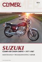 Suzuki Gs400-450 Twins, 1977-1987 Chain Drive: Service, Repair, Maintenance 0892872373 Book Cover