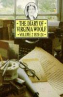The Diary of Virginia Woolf, Volume II: 1920-1924 0151255989 Book Cover