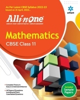 CBSE All In One Mathematics Class 11 2022-23 Edition 9326196267 Book Cover