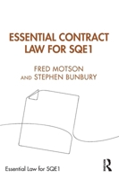 Essential Contract Law for SQE1 (Essential Law for SQE1) 1032642106 Book Cover
