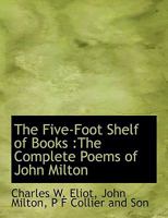 harvard classics vol.4 complete poems in english milton B000K5XGCE Book Cover