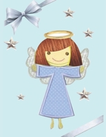 Angel Notebook: 120 Pages composition book for kids ( little Angels) for Writing 1695232402 Book Cover