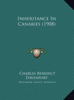 Inheritance In Canaries 1436882222 Book Cover