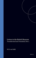 Letters in the British Museum, Part 2 9004099484 Book Cover