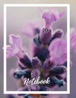 Composition Notebook: Lined Notebook Journal Paperback - Purple Flower - 120 Ruled Pages - Large (8.5 x 11 inches) - Back To School - Kids - Teens - Adult - Authors - Workbook - Diary - Planner - Comp 1705864449 Book Cover