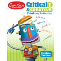 Critical and Creative Thinking Activities, Grade 3 1596733993 Book Cover