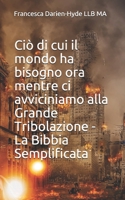 Ci? di cui il mondo ha bisogno ora mentre ci avviciniamo alla Grande Tribolazione - La Bibbia Semplificata B08R4HK6TX Book Cover