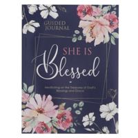 She is Blessed Prompted Journal 1639524827 Book Cover