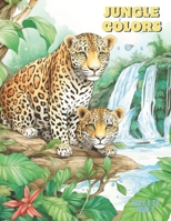 Jungle Colors: Children's coloring book B0CNRG9FFX Book Cover