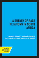 A Survey of Race Relations in South Africa 1972 0520320832 Book Cover