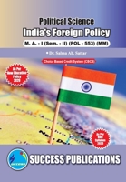 India's Foreign Policy, First Year, M.A, Sem-II-English 8119939891 Book Cover