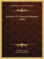 Account Of A Japanese Romance 1165880598 Book Cover