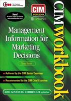 CIM Coursebook 00/01: Management Information for Marketing Decisions 0750649224 Book Cover