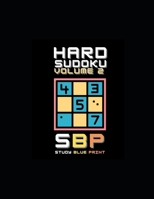 Hard Sudoku Volume 2 B08LNG9XWN Book Cover