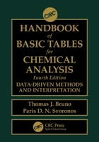 CRC Handbook of Basic Tables for Chemical Analysis: Data-Driven Methods and Interpretation 0367517191 Book Cover