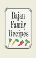 Bajan Family Recipes: Blank Cookbooks to Write in 1093786868 Book Cover