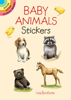 Baby Animals Stickers 0486423417 Book Cover