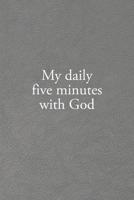My daily five minutes with God B0CJJZZ1ZL Book Cover