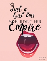 Just a girl boss building her empire 2020-2024 Planner: 5 years worth organisation, 60 months, mind maps for every 6 months, contacts and birth day ... to remind you to stay right on the path! 1657294323 Book Cover