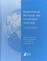 Quantitative Methods for Investment Analysis 1932495088 Book Cover