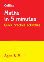 Letts 5-Minute Maths Mastery Age 8-9 0008311110 Book Cover