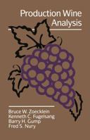 Production Wine Analysis 1461581486 Book Cover