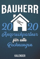 Kalender: 2020 A5 1 Woche 2 Seiten - 110 Seiten - Bauherr 2020 1655561057 Book Cover