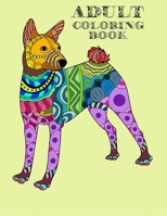 Adult Coloring Book: Animals Abstract Mandala Designs To Color And Relieve Stress B08HQ1BMWS Book Cover